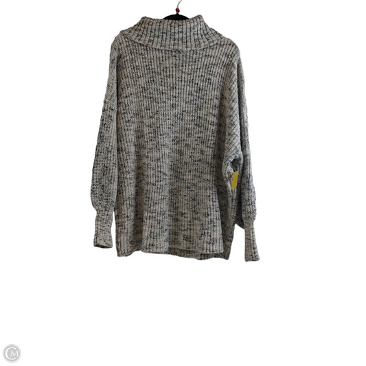 Sweater By Offline In Black & Cream, Size: L