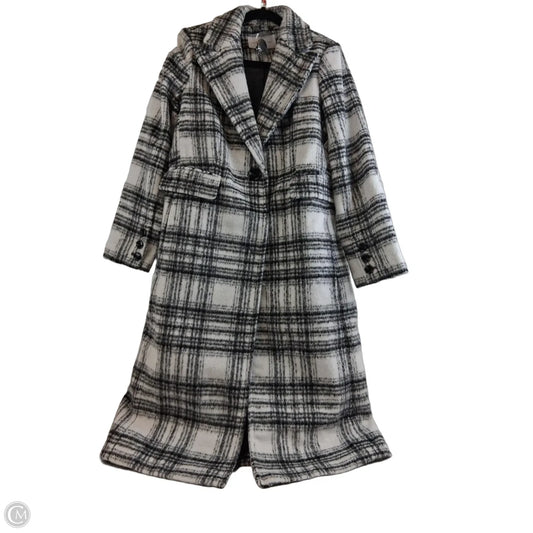 Coat Other By Liz Claiborne In Black & White, Size: Mp