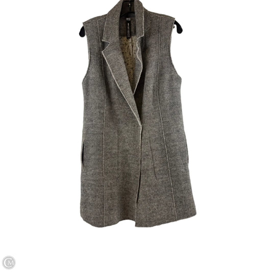 Vest Other By Clothes Mentor In Grey, Size: S
