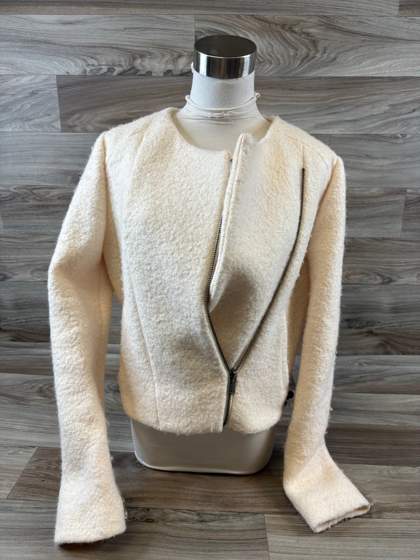 Jacket Other By Banana Republic In Cream, Size: M