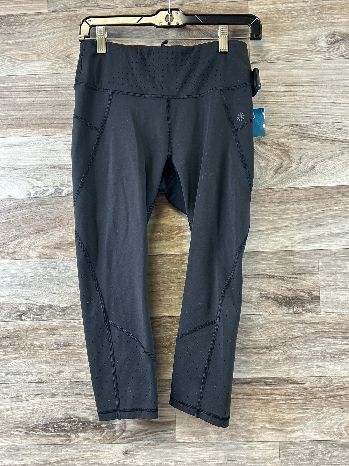 Athletic Leggings Capris By Athleta In Black, Size: M