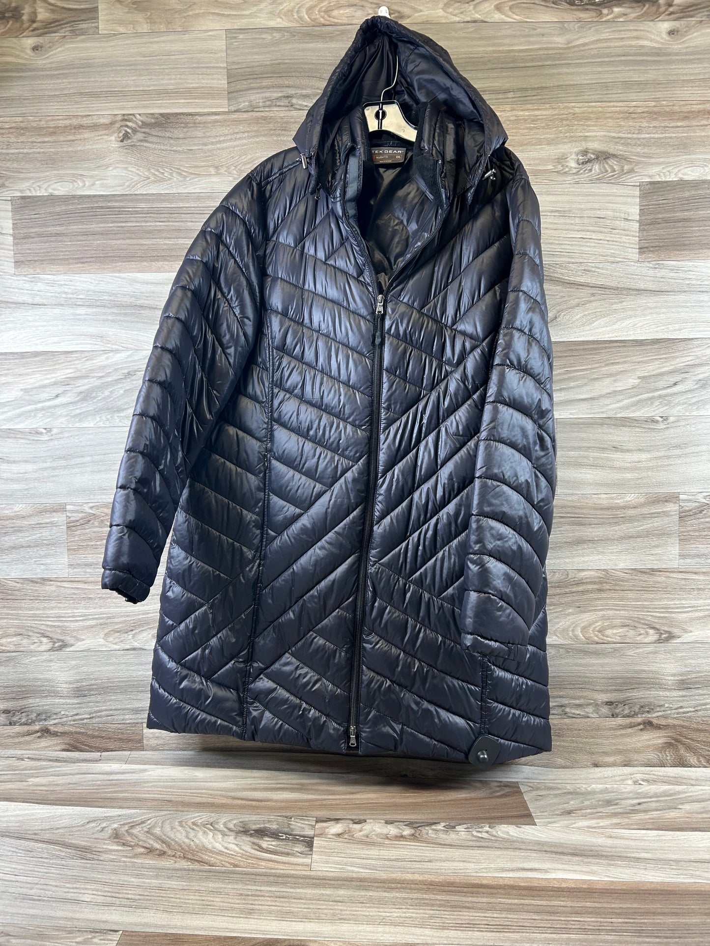 Coat Puffer & Quilted By Tek Gear In Black, Size: Xxl