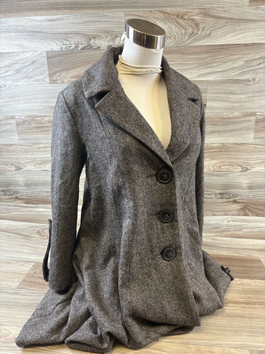 Coat Peacoat By Cabi In Grey, Size: Xs