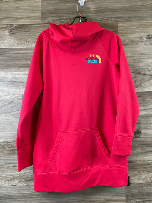 Sweatshirt Hoodie By The North Face In Coral, Size: L