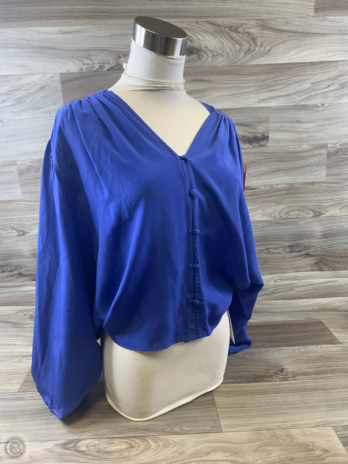 Top Short Sleeve Basic By Yumi Kim In Blue, Size: Xs