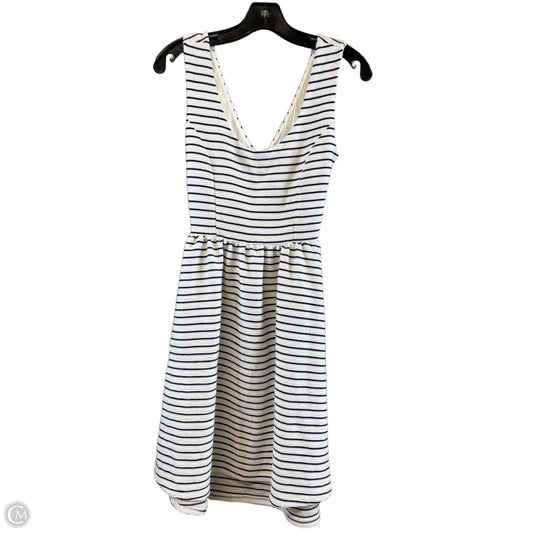 Dress Casual Short By Lc Lauren Conrad In Blue & White, Size: Xs