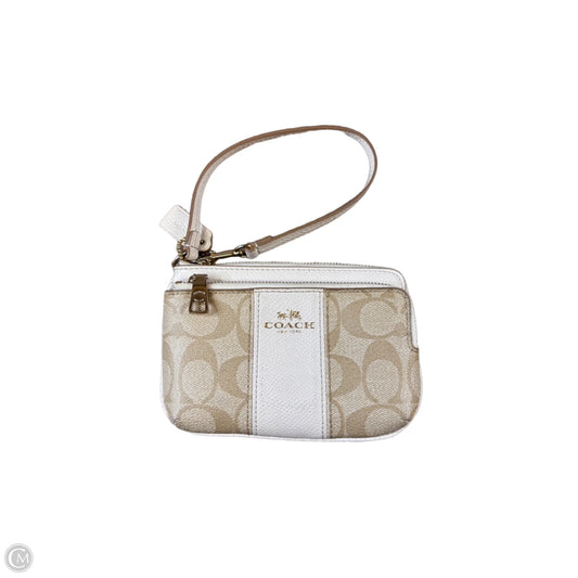 Wristlet Designer By Coach, Size: Medium