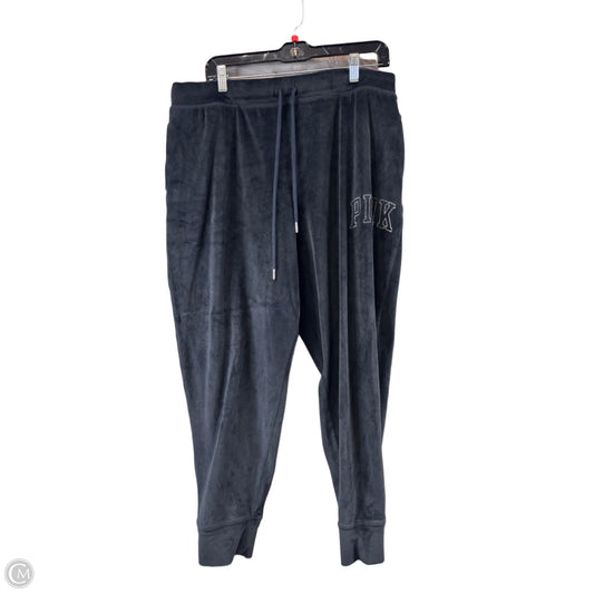 Pants Lounge By Pink In Black, Size: Xl