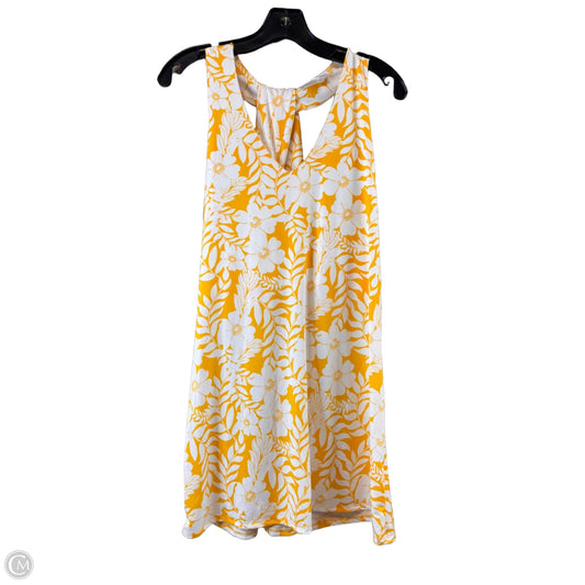 Swimwear Cover-up By Clothes Mentor In Yellow, Size: M
