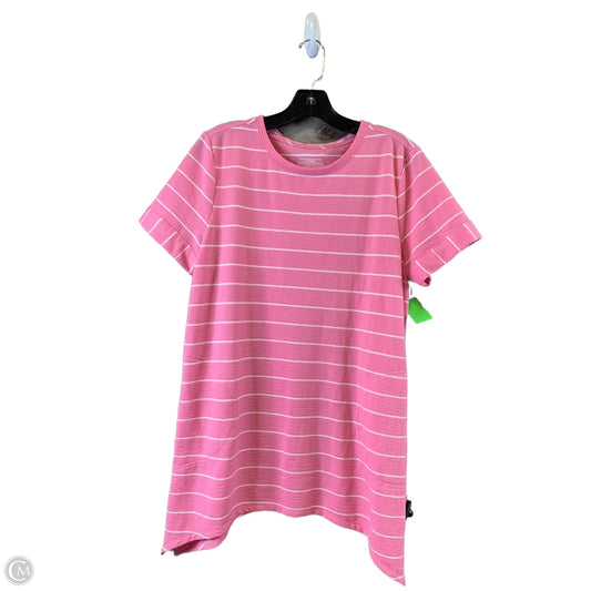 Dress Casual Midi By West Bound In Pink & White, Size: M