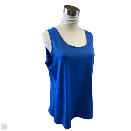 Tank Top By Chicos In Blue, Size: L