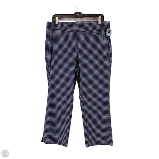 Pants Dress By Anne Klein In Blue & White, Size: 12