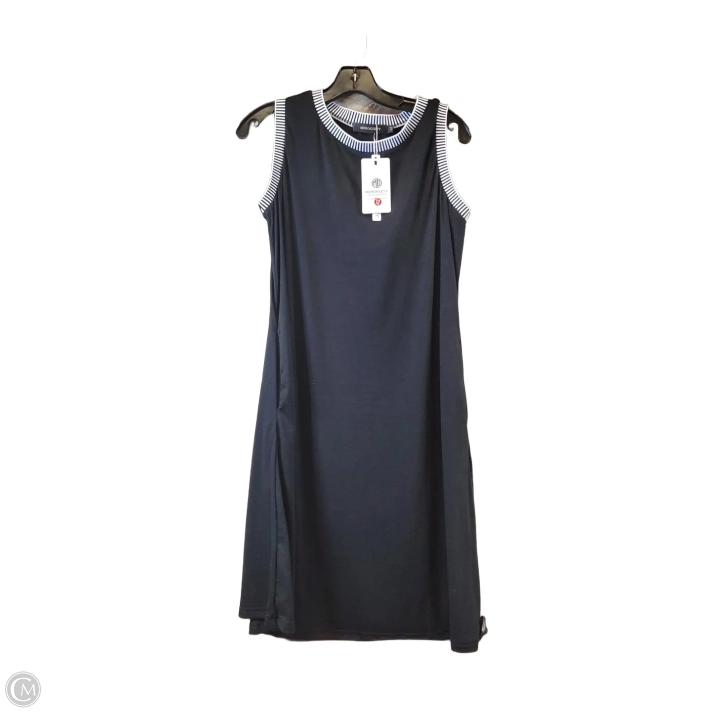 Dress Casual Midi By Clothes Mentor In Black, Size: M