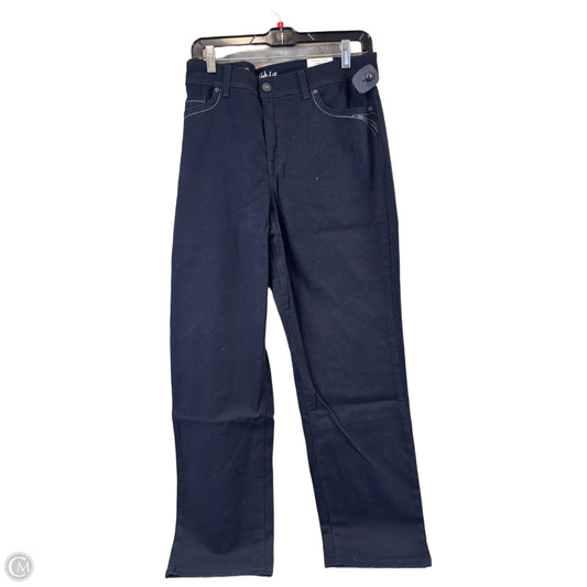 Jeans Straight By Style And Company In Black, Size: 14