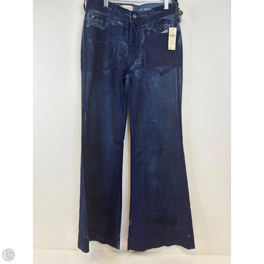 Jeans Flared By Pilcro In Blue Denim, Size: 4p