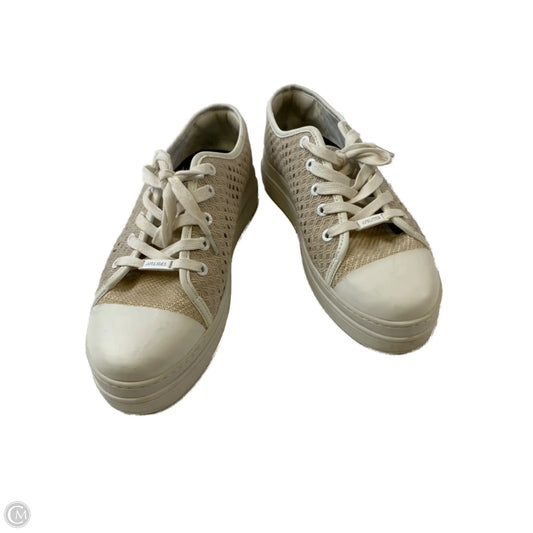 Shoes Sneakers Platform By J Slides In Beige, Size: 8