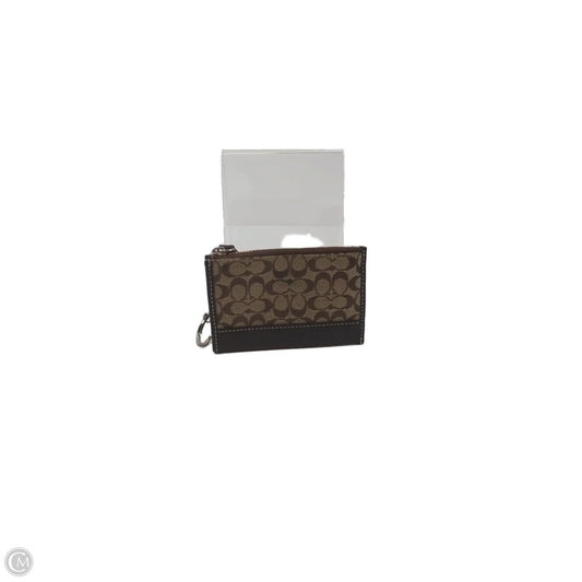Id/card Holder Designer By Coach, Size: Small