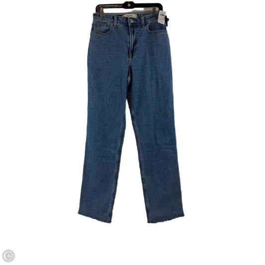 Jeans Straight By Hollister In Blue Denim, Size: 8l