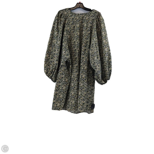 Dress Casual Short By H&m In Black & Green, Size: Xl