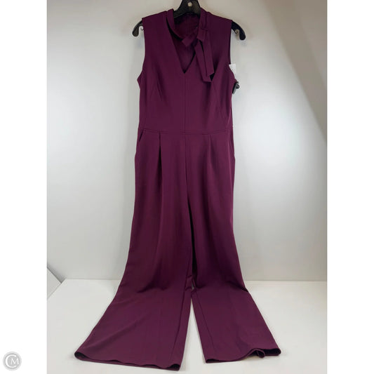 Jumpsuit By Clothes Mentor In Maroon, Size: M