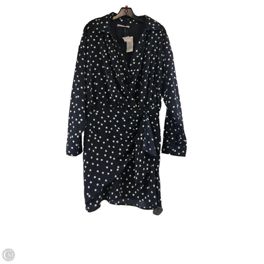 Dress Casual Short By Abercrombie And Fitch In Black & White, Size: L