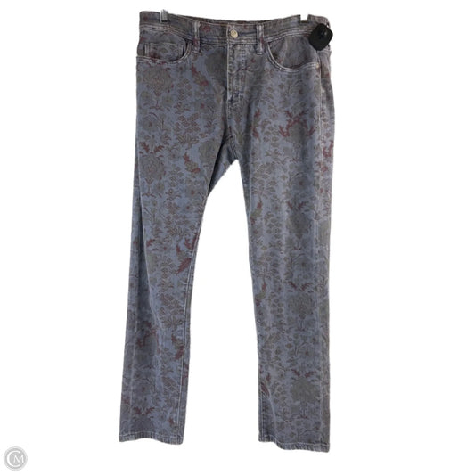 Jeans Skinny By Pilcro In Blue & Red, Size: 4