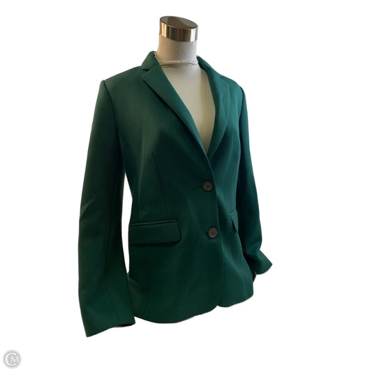 Blazer By Ann Taylor In Green, Size: Mp