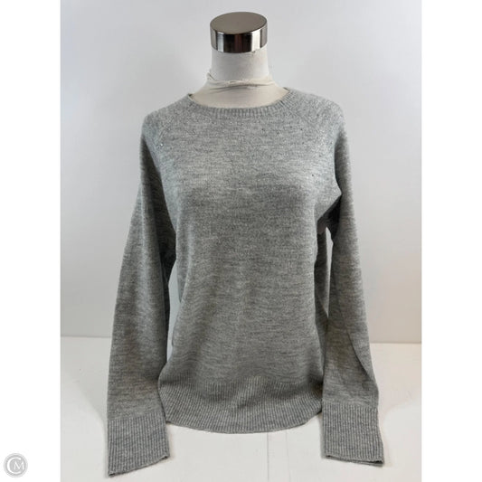 Sweater By Apt 9 In Grey, Size: L