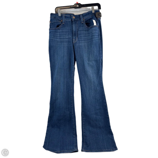 Jeans Flared By Levis In Blue Denim, Size: 8