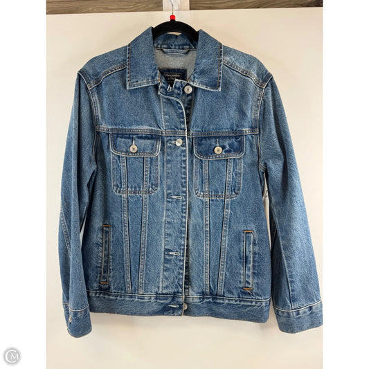 Jacket Denim By Abercrombie And Fitch In Blue Denim, Size: S