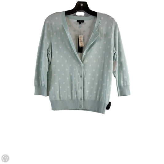 Cardigan By Talbots In Blue & White, Size: Sp
