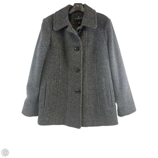 Coat Other By London Fog In Grey, Size: L