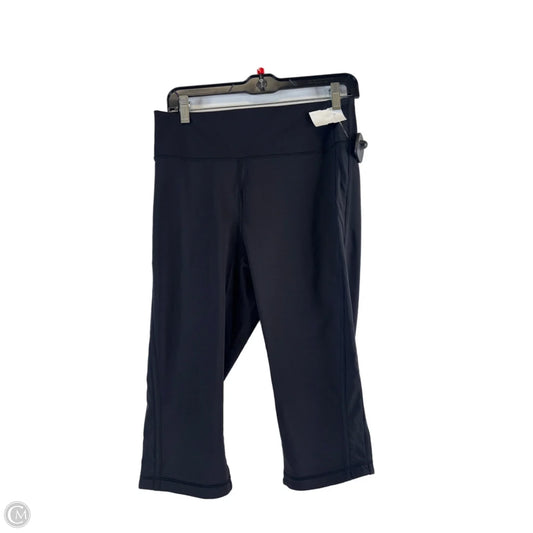 Athletic Leggings Capris By Lululemon In Black, Size: M
