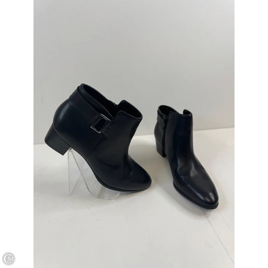 Boots Ankle Heels By Alfani In Black, Size: 10