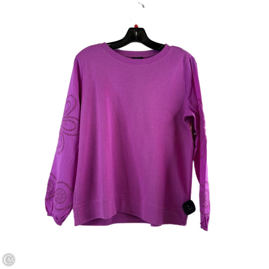 Top Long Sleeve By Talbots In Pink, Size: Sp