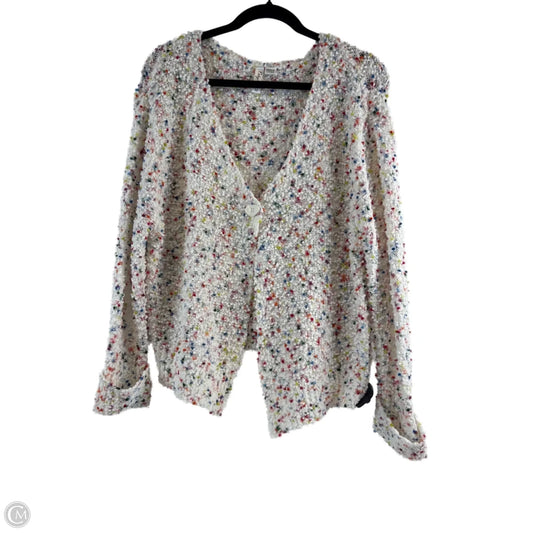 Sweater Cardigan By Ethyl In Multi-colored, Size: M