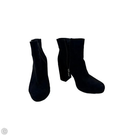 Boots Ankle Heels By A New Day In Black, Size: 8