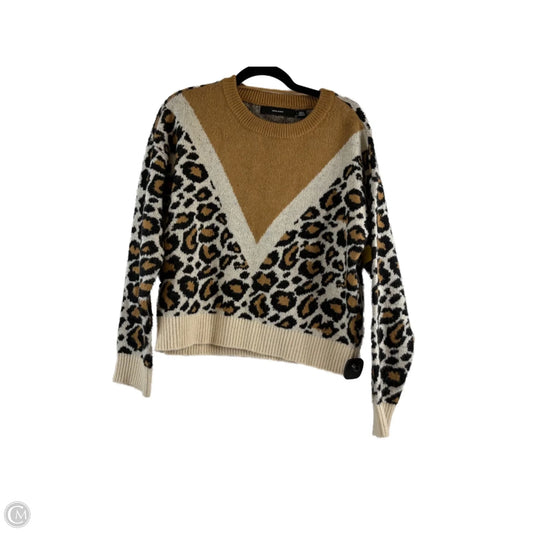 Sweater By Vero Moda In Animal Print, Size: M
