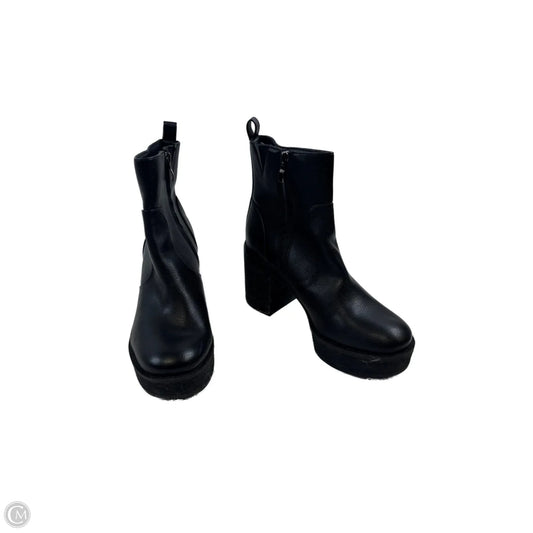 Boots Ankle Heels By Cushionaire In Black, Size: 7