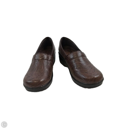 Shoes Heels Block By Clothes Mentor In Brown, Size: 9