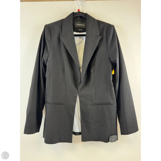 Blazer By Clothes Mentor In Black, Size: L