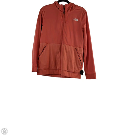 Athletic Jacket By The North Face In Orange, Size: M