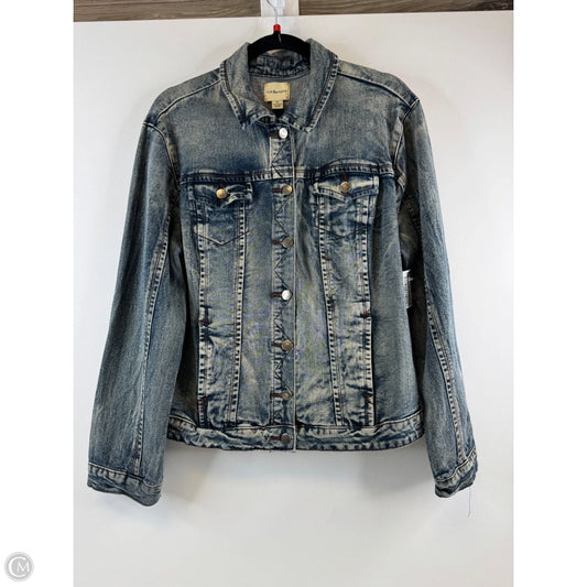 Jacket Denim By Gh Bass And Co In Blue Denim, Size: Xl