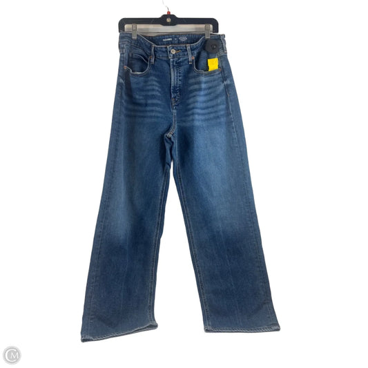 Jeans Wide Leg By Old Navy In Blue Denim, Size: 12