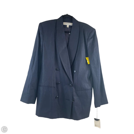 Blazer By Valerie Stevens In Navy, Size: Xl
