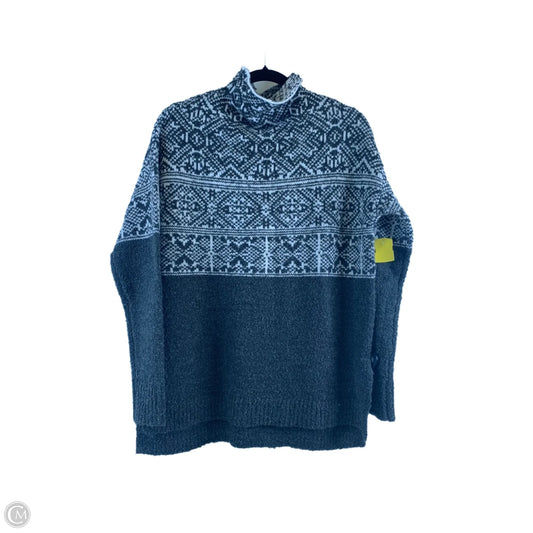 Sweater By Merona In Grey & White, Size: M