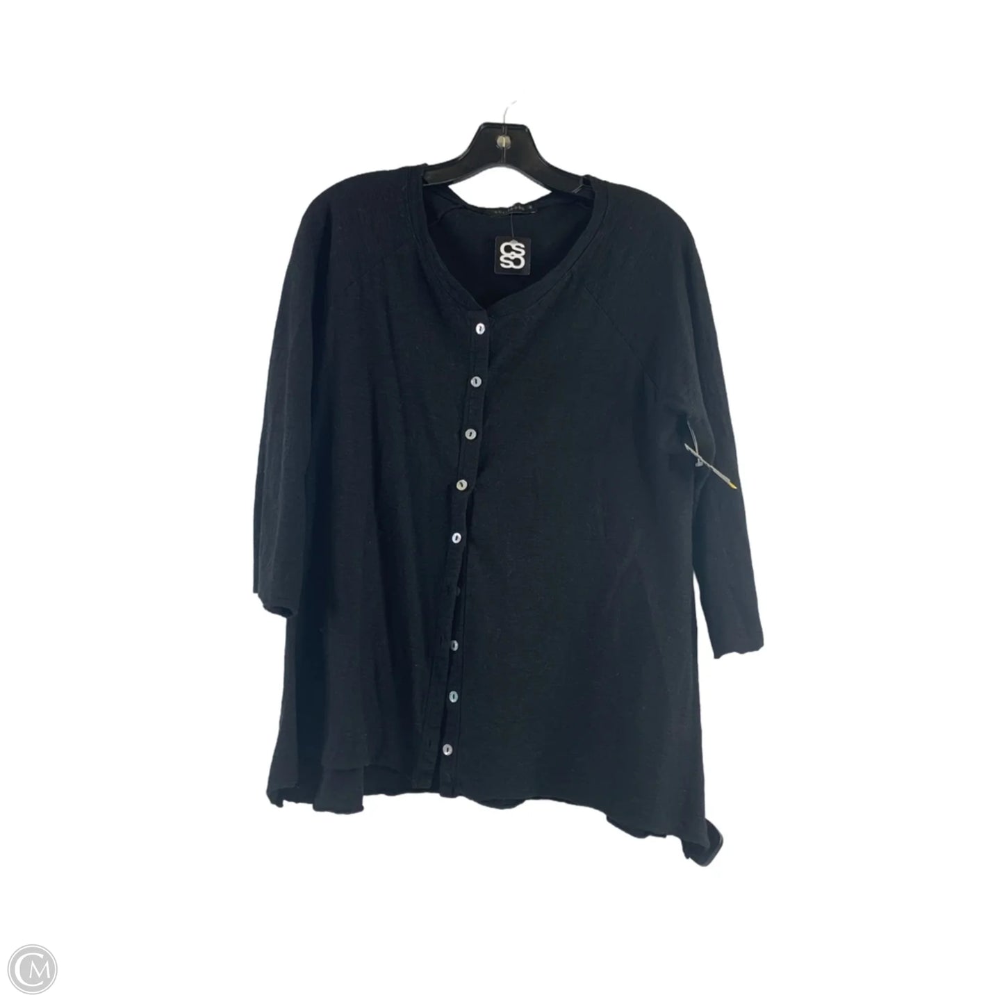 Cardigan By Cut Loose In Black, Size: M