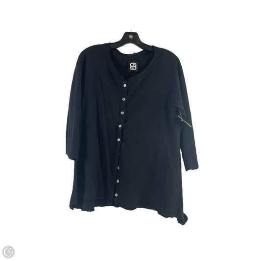 Cardigan By Cut Loose In Black, Size: M