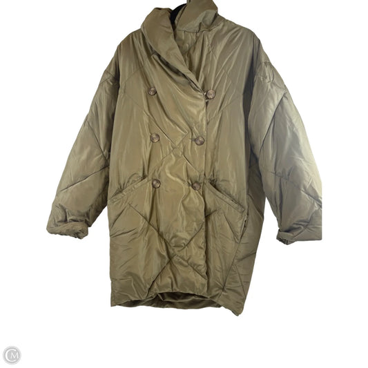 Coat Puffer & Quilted By Free People In Green, Size: S
