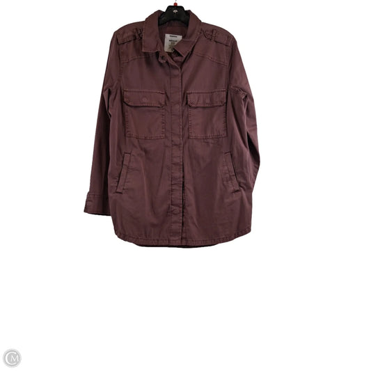 Top Long Sleeve By Sonoma In Maroon, Size: M